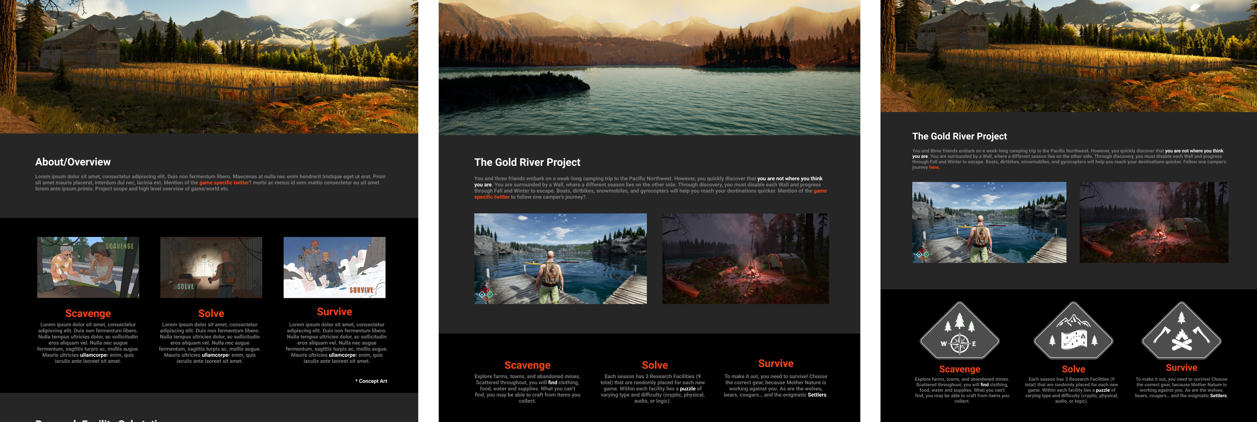 fairview interface iterations